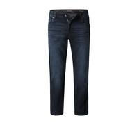 bugatti Jeans Herren Flexibel,Slim Fits Baumwolle blau, 35/32