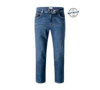 bugatti Jeans Herren Regular Fits Baumwoll-Stretch blau, 32/34