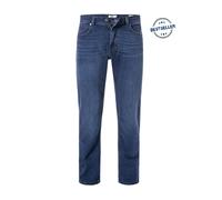 bugatti Jeans Herren Regular Fits Baumwoll-Stretch blau, 38/34