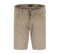 bugatti Jeansshorts Herren Jeansshorts Baumwoll-Stretch beige, 52