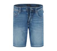 bugatti Jeansshorts Herren Jeansshorts Baumwoll-Stretch blau, 50
