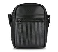Bugatti Umhängetasche Joel Mini Bag S Leder 16 cm Schwarz