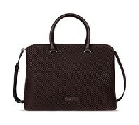 Bugatti Fashion Handtasche Julice L 39 cm aus geprägtem Kunstleder braun