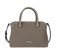 Bugatti Tote Bag Julice – elegante Handtasche aus geprägtem Kunstleder, Sand, für Damen