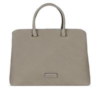 bugatti Julice Tote Bag L für Damen 13", große Handtasche aus geprägtem Kunstleder in beige