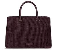 bugatti Julice Tote Bag L für Damen 13", große Handtasche aus geprägtem Kunstleder in bordeaux