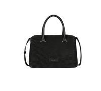Bugatti Fashion Schultertasche Julice – geprägtes Kunstleder, 28 cm, schwarz für Damen