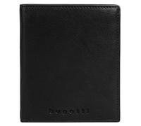 Geldbörse BUGATTI "CLIFF", Damen, schwarz, Leder, leicht glänzend, unifarben, Kleinlederwaren, echt Leder (33646919-0) schwarz