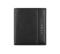 bugatti Nome Hochformatbörse aus Kalbleder, Geldbeutel mit RFID-Schutz, Schwarz