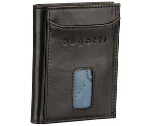 Bugatti Kreditkartenetui Secure Slim Mini 1490R Schwarz