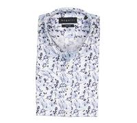 bugatti Kurzarmhemd Herren Regular Fit Kurzarm Baumwolle blau, XL