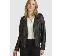 Bugatti Lederjacke Damen schwarz, 36