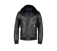 Bugatti Lederjacke Damen schwarz, 58