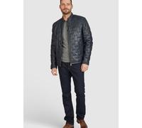 Bugatti Lederjacke Herren blau, 54