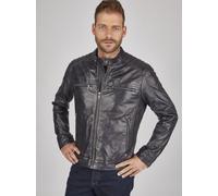 Bugatti Lederjacke Herren blau, 56