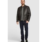 Bugatti Lederjacke Herren schwarz, 56