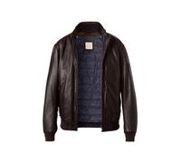 bugatti Lederjacke Herren Stehkragen braun, 56 (XXL)