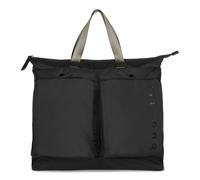 bugatti Legere Shopper für Herren, leichte Schultertasche aus Rip-Stop-Polyester in schwarz