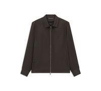 BUGATTI Leinen Jacke braun Regular Fit Braun 52