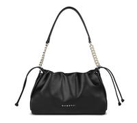 Bugatti Fashion Schultertasche Leni 32 cm Kunstleder Schwarz mit Kettenhenkel Damen
