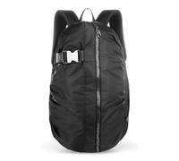 bugatti Letter's großer Rucksack 15", 2-in-1 Daypack & Reisetasche aus Rip-Stop-Polyester, schwarz