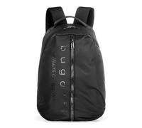 bugatti Letter's Rucksack 15" für Herren, Backpack aus Rip-Stop-Polyester in schwarz