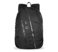 bugatti Letter's Rucksack für Herren, Laptop-Rucksack 15" aus Rip-Stop-Polyester in schwarz