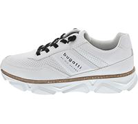 Bugatti Herren Sneaker Lima 321-93501-5000, Wechselfußbett, Schnürer, Weiß EU 42