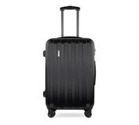bugatti Lima Hartschalenkoffer 67x45x27,5 cm, 58,1L, 4-Rollen mit TSA-Schloss, Schwarz