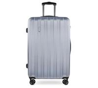 bugatti Lima Hartschalenkoffer Gr. L Ultraleicht, 360°Doppelrollen, Silber | TSA-Zahlenschloss, Super-Silent-Leichtlaufrollen