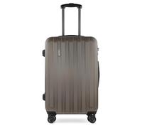 bugatti Lima Hartschalenkoffer Gr. M Ultraleicht, 360°Doppelrollen, Bronze | TSA-Zahlenschloss, Super-Silent-Leichtlaufrollen