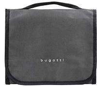 Bugatti Lima Kulturbeutel, Kompakter Organizer, All-in-One Hygienetasche Reiseorganizer Modern Pflege, Praktisch zum Aufklappen, Mehrere Fächer, Unisex, 2L Volumen, Stilvolle Aufbewahrung