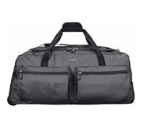 Bugatti Lima Reisetasche auf Rollen für Urlaub, Reisen und Sport, 70 cm, Schwarz