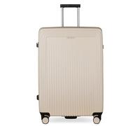 Bugatti Fashion Trolley Linea L 76 cm Hartschale 4 Rollen beige
