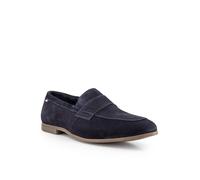 bugatti Loafer Herren Veloursleder blau, 43 (9)