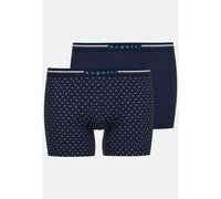 bugatti Trunks Herren Baumwolle blau gemustert, 5 (M)
