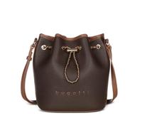 bugatti Louisa Bucket Bag S, Damen Beuteltasche aus Kunstleder