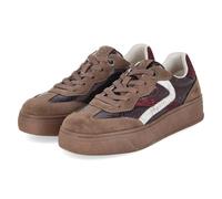 Bugatti Low Sneaker - Gr. 36 - Braun - Textil & Synthetik