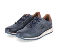 Bugatti Low Sneaker - Gr. 41 - Blau - Glattleder