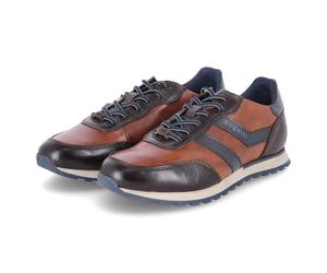 Bugatti Low Sneaker - Gr. 42 - Braun - Glattleder