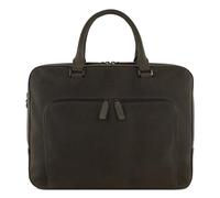 bugatti Luca Aktentasche 13 Zoll, Businesstasche aus Leder, Arbeitstasche in braun