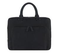 bugatti Luca Aktentasche Leder 39 cm Laptopfach schwarz