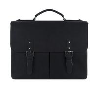 bugatti Luca Briefcase With Flap Black