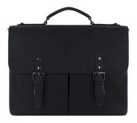 bugatti Luca Briefcase With Flap Black