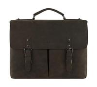 Bugatti Luca Aktentasche braun, Ziegenleder, Herren