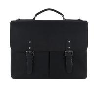 bugatti Luca Briefcase With Flap Black