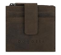 bugatti Luca Geldbörse Leder 10 cm braun