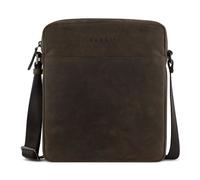 bugatti Luca kleine Schultertasche aus echtem Leder, Cross-Body Umhängetasche in braun