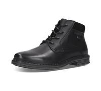 Winterboots BUGATTI, Herren, Gr. 44, schwarz, Nappaleder, Basic, Schuhe Winterboots, Schnürboots, Schnürstiefelette mit TEX-Membrane (16845257-44) schwarz