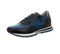Bugatti Fashion Herren-Schnürhalbschuh Man Blau-Braun-Weiß Größe 44